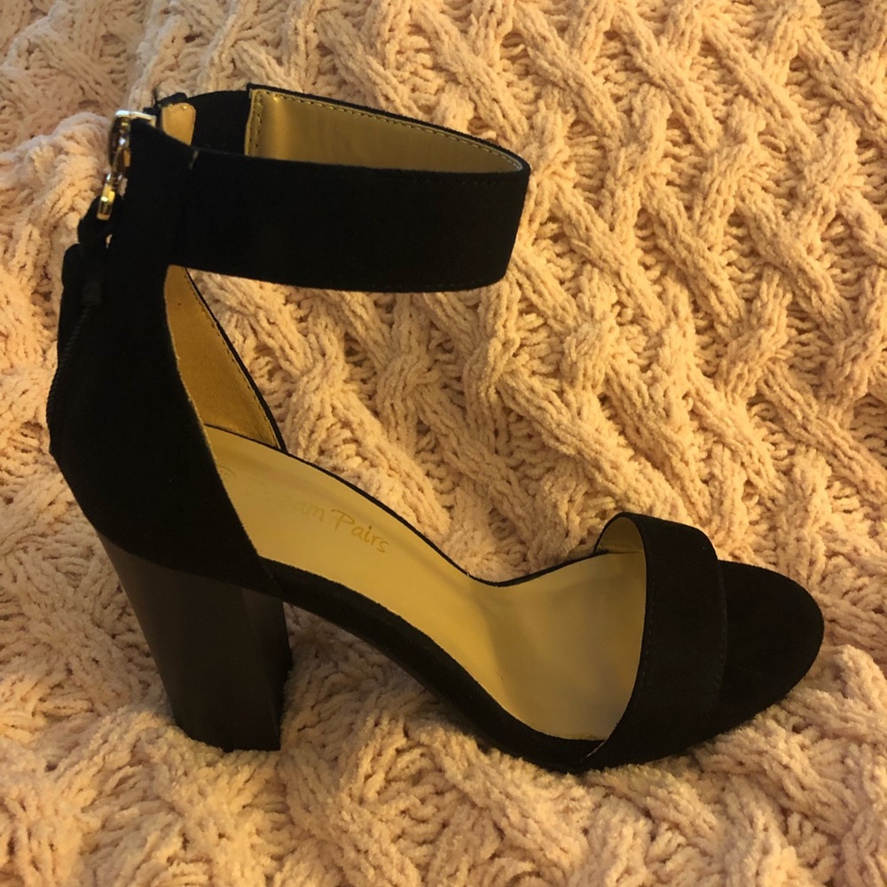 Strapped heels